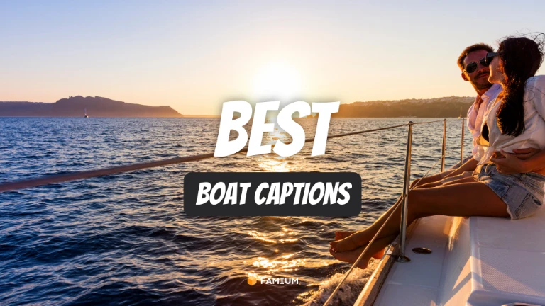 Best Boat Captions for Instagram